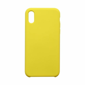 Puzdro Liquid TPU iPhone XS - žlté