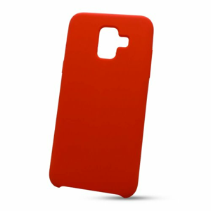 Puzdro Liquid TPU Samsung Galaxy A6 A600 - červené