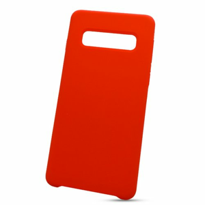 Puzdro Liquid TPU Samsung Galaxy S10 G973 - červené