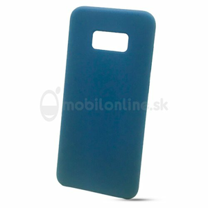 Puzdro Liquid TPU Samsung Galaxy S8 Plus G955 - tmavo-modré