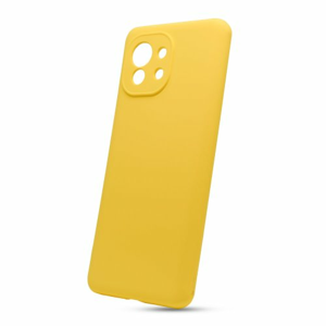 Puzdro Liquid TPU Xiaomi Mi 11 - žlté