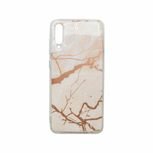 Puzdro Marble TPU Samsung Galaxy A70 A705 - ružové