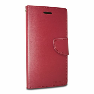 Puzdro Mercury Bravo Book Samsung Galaxy Note 10+ N975 - červené (vínové)