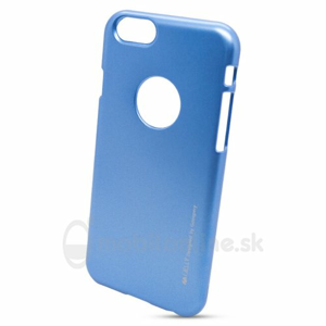 Puzdro Mercury i-Jelly TPU iPhone 6/6s - modré