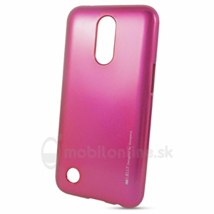 Puzdro Mercury i-Jelly TPU LG K10 2017 M250n - ružové