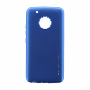 Puzdro Mercury i-Jelly TPU Motorola Moto G5 Plus - modré