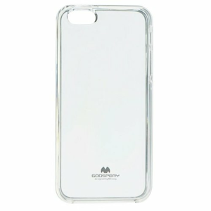 Puzdro Mercury Jelly TPU iPhone 5/5s/SE - transparentné