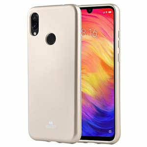 Puzdro Mercury Jelly TPU Xiaomi Redmi Note 7 - zlaté