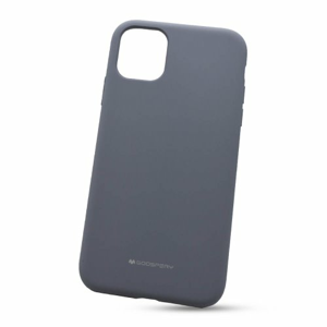 Puzdro Mercury Silicone TPU iPhone 11 - fialové (levanduľové)