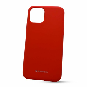Puzdro Mercury Silicone TPU iPhone 11 Pro - červené