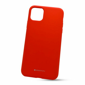 Puzdro Mercury Silicone TPU iPhone 11 Pro Max - červené