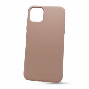 Puzdro Mercury Silicone TPU iPhone 11 Pro Max - ružové