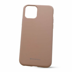Puzdro Mercury Silicone TPU iPhone 11 Pro - svetlo-ružové