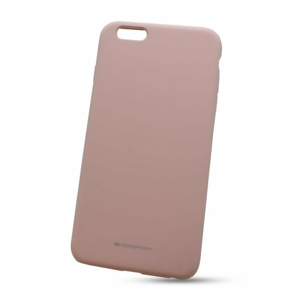 Puzdro Mercury Silicone TPU iPhone 6 Plus/6S Plus - ružové