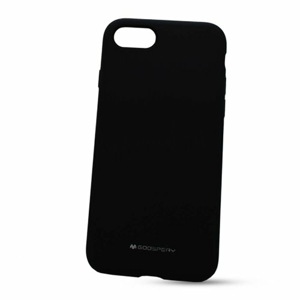 Puzdro Mercury Silicone TPU iPhone 7/8/SE 2020 - čierne