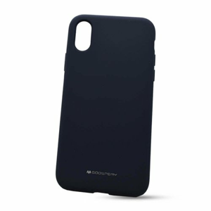 Puzdro Mercury Silicone TPU iPhone X/Xs - modré