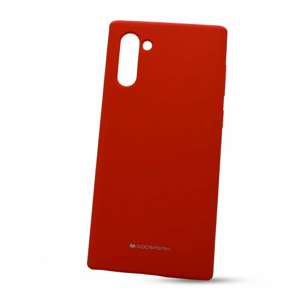 Puzdro Mercury Silicone TPU Samsung Galaxy Note 10 N970 - červené