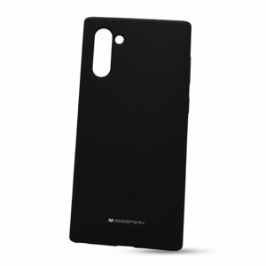 Puzdro Mercury Silicone TPU Samsung Galaxy Note 10 N970 - čierne