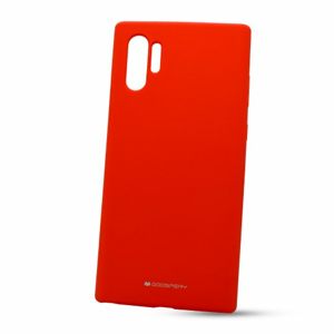 Puzdro Mercury Silicone TPU Samsung Galaxy Note 10+ N975 - červené