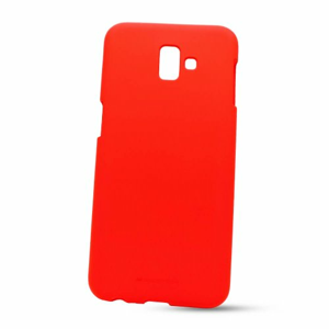 Puzdro Mercury Soft Feeling TPU Samsung Galaxy J6+ J610 - červené