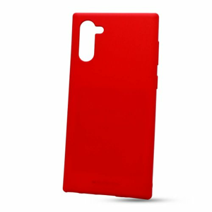 Puzdro Mercury Soft Feeling TPU Samsung Galaxy Note 10 N970 - červené
