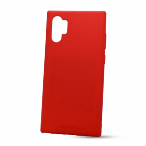 Puzdro Mercury Soft Feeling TPU Samsung Galaxy Note 10+ N975 - červené