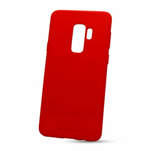 Puzdro Mercury Soft Feeling TPU Samsung Galaxy S9+ G965 - červené