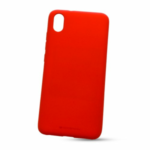 Puzdro Mercury Soft Feeling TPU Xiaomi Redmi 7 - červené