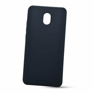 Puzdro Mercury Soft Feeling TPU Xiaomi Redmi 8A - tmavo-modré