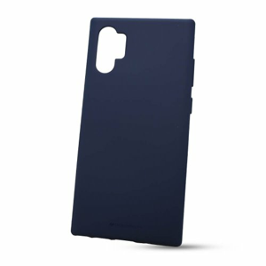 Puzdro Mercury Soft TPU Samsung Galaxy Note 10+ N975 - tmavo-modré