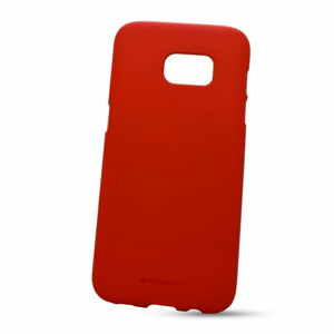 Puzdro Mercury Soft TPU Samsung Galaxy S7 Edge G935 - červené