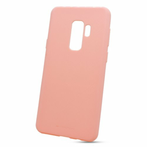 Puzdro Mercury Style Lux TPU Samsung Galaxy S9 Plus G965 - svetlo ružové
