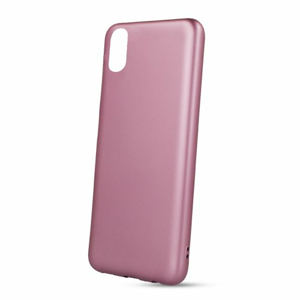 Puzdro Metallic TPU iPhone XR - Ružové