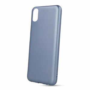 Puzdro Metallic TPU iPhone X/XS - Svetlo Modré