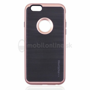 Puzdro Motomo Hard TPU iPhone X/XS - zlato-ružové