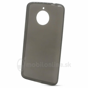 Puzdro NoName TPU 0,3mm Motorola Moto E4 Plus - čierne