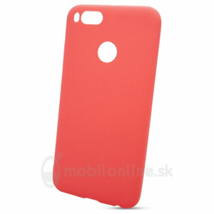 Puzdro NoName TPU Matt Xiaomi Mi A1 - červené