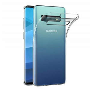 Puzdro NoName ultratenké 0,5mm TPU Samsung Galaxy S10 - transparentné