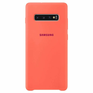 Puzdro Original Silicone Cover EF-PG975TH Samsung Galaxy S10+ G975 - ružové