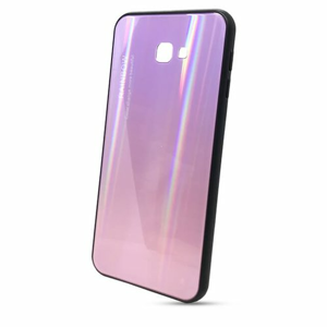 Puzdro Rainbow Glass TPU Samsung Galaxy J4+ J415 - ružové