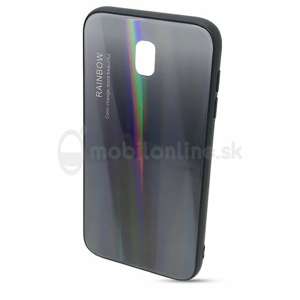 Puzdro Rainbow Glass TPU Samsung Galaxy J5 J530 2017 - čierne