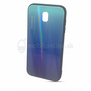 Puzdro Rainbow Glass TPU Samsung Galaxy J5 J530 2017 - modré