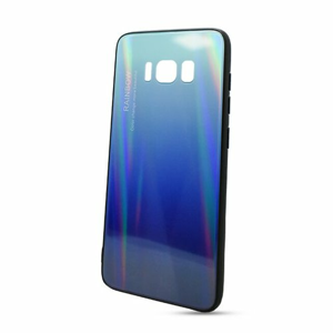 Puzdro Rainbow Glass TPU Samsung Galaxy S8 G950 - modré
