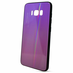 Puzdro Rainbow Glass TPU Samsung Galaxy S8 G950 - ružové