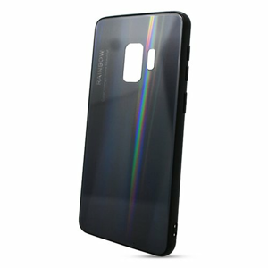 Puzdro Rainbow Glass TPU Samsung Galaxy S9 G960 - čierne