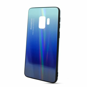 Puzdro Rainbow Glass TPU Samsung Galaxy S9 G960 - modré