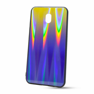 Puzdro Rainbow Glass TPU Xiaomi Redmi 8A - fialové