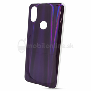 Puzdro Rainbow TPU Xiaomi Mi A2 Lite - fialové