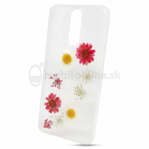 Puzdro Real Flower (skutočné kvety) TPU Huawei Mate 10 Lite