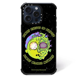 Puzdro Rick and Morty iPhone 14 - čierne